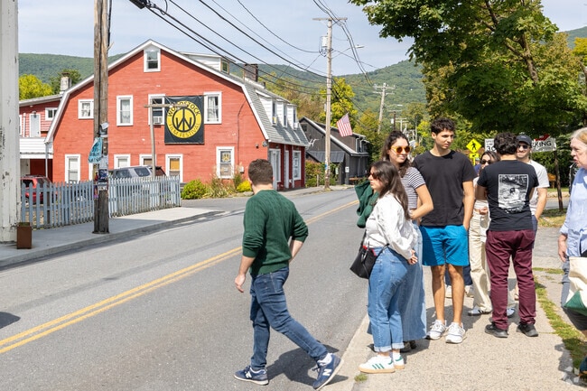 Woodstock residents eagerly await the Woodstock Film Festival to enjoy new film from locals.