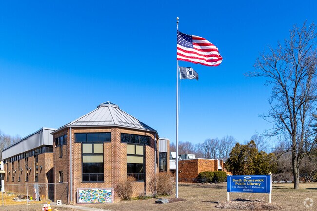 The South Brunswick Library has a nice collection of books, a friendly staff and great atmosphere.