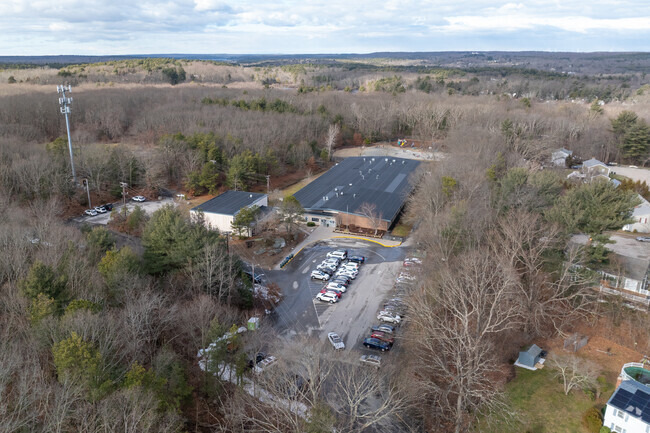 Side view of Blackrock Elementary School in Coventry, RI.