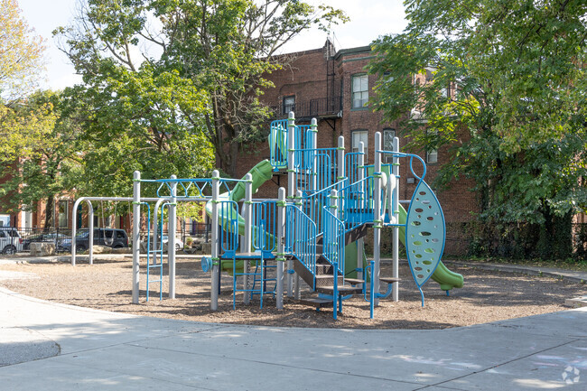 The playground at Margaret Brent Elementary/Middle School.