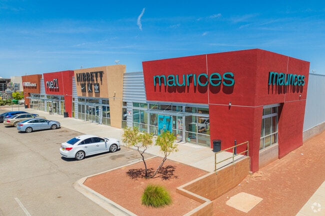 Locals can shop the latest styles and apparel at Maurices, Hibbett and Rue 21 nearby.