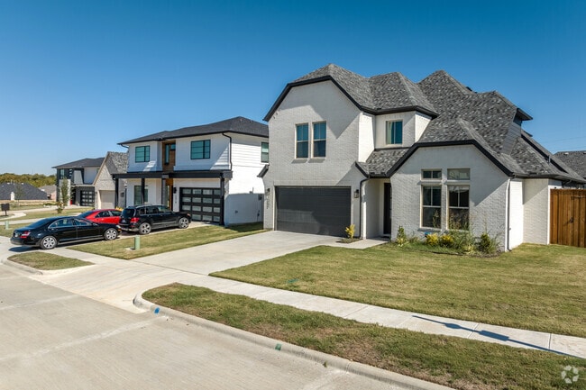 Mill Creek, located in Garland, offers a variety of home styles to choose from.