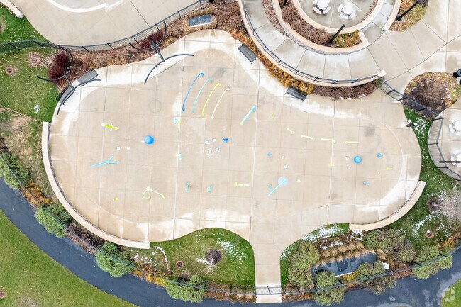 Corrine J Rose Park was completely renovated in 2019 to include a playground and splash pad.