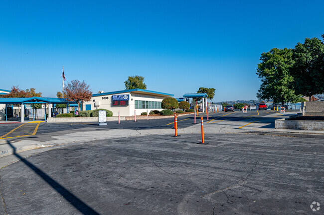 The entrance to Rowland Elementary School in Rowland Heights