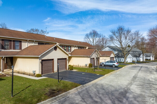 Row of Townhomes in Plum Grove