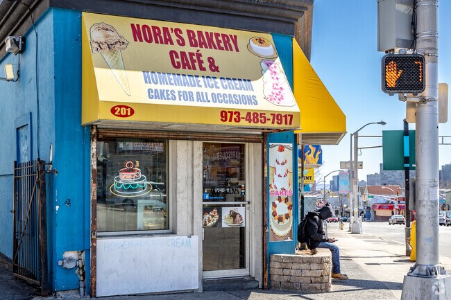 Nora's Cafe & Bakery in Seventh Avenue offers fresh pastries, coffee, and homemade baked goods daily.