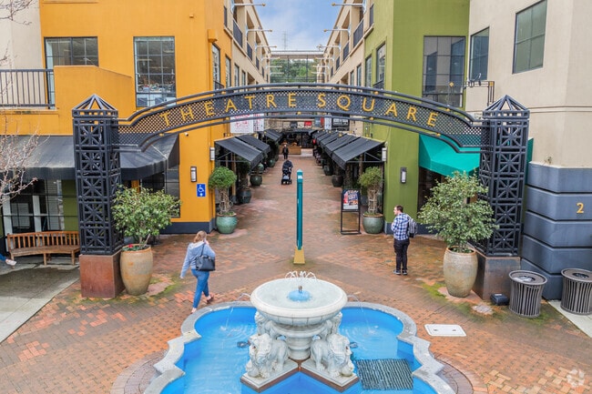 Theater Square in Orinda Village has a wide variety of stores.
