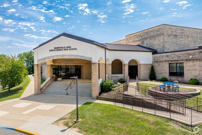 Minersville Area Junior/Senior High School serves grades 9-12 who can excel in education.