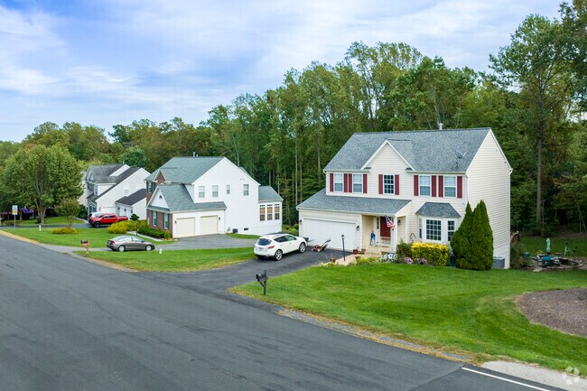 South Manassas has many large homes surrounded by nature.
