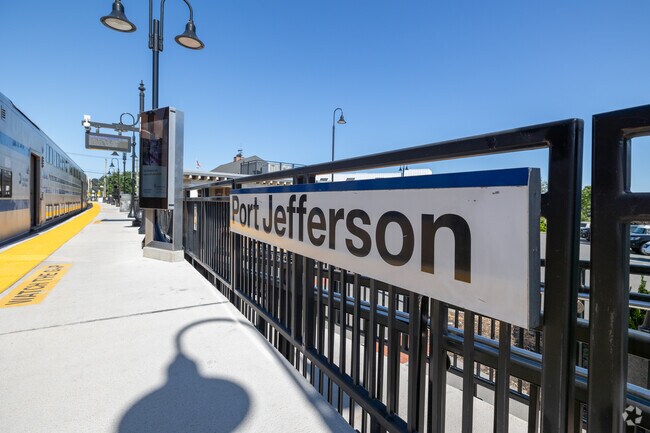 The Port Jefferson LIRR is a local option for Terryville residents.