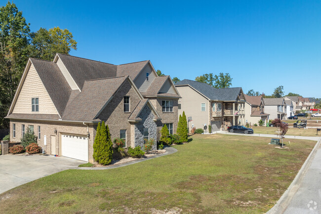 Olde Mill homes come in various shapes and sizes, with the average home around 2,400SF.