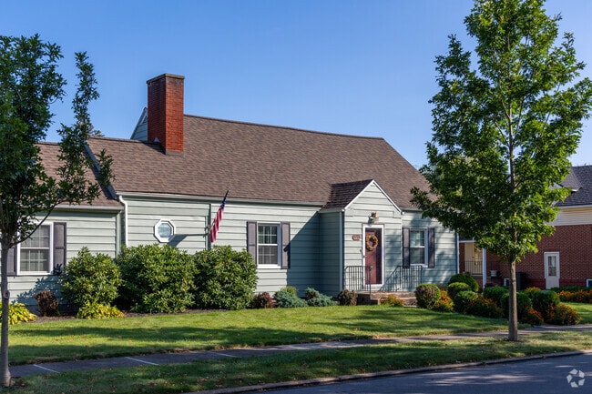 Residents take great pride in their landscaping and facades in Faxon.