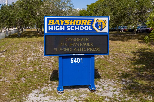 Bayshore High School in Bradenton is a C+ rated school.