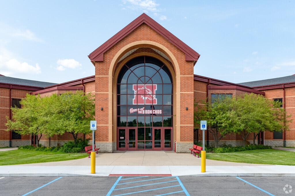 Students are challenged to excel at Holly High School.