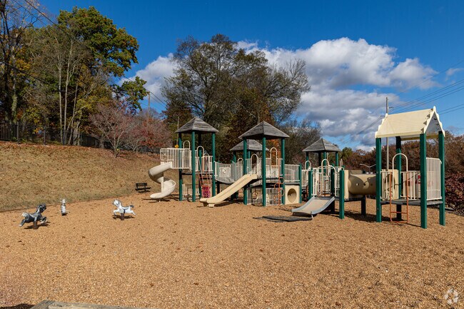 Haley Heritage Square Park sits inside Morningside Park and features a playground for kids.
