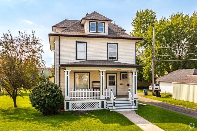 Homes with spacious front porches are always favorites in Superior's South End.
