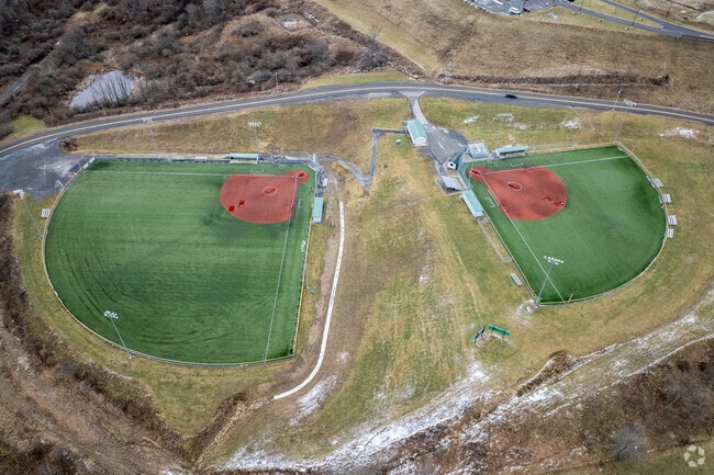 Mylan Park has several baseball fields to accommodate several games at one time for players close to Cassville.