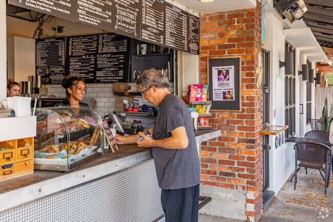Residents kickstart the day at DI Coffee Bar.