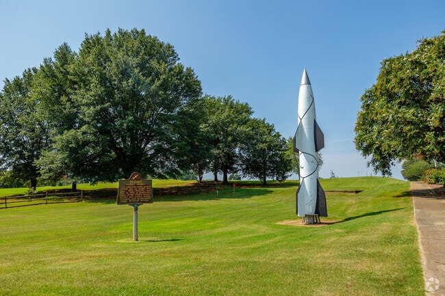 Visit the Hermes Guided Missile at John Hunt Park near Mayfair-Piedmont.