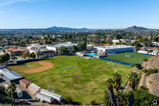 Students have ample room for exercise at Christian Unified Schools  in Granite Hills.