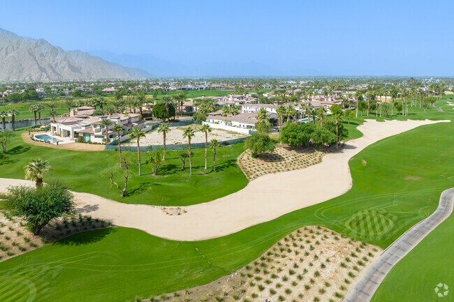 When playing golf in the community of Hideaway you have beautiful views of the mountains.