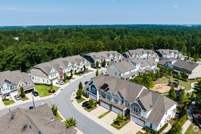 The Weston neighborhood is located between downtown Raleigh and RTP.