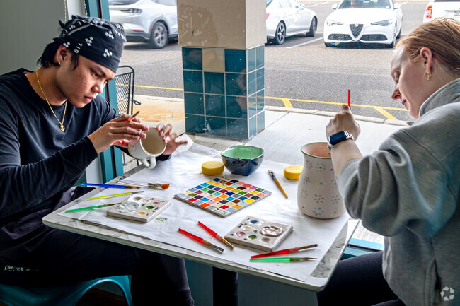 Tap into your creative side at Color Me Mine in Voorhees, NJ.