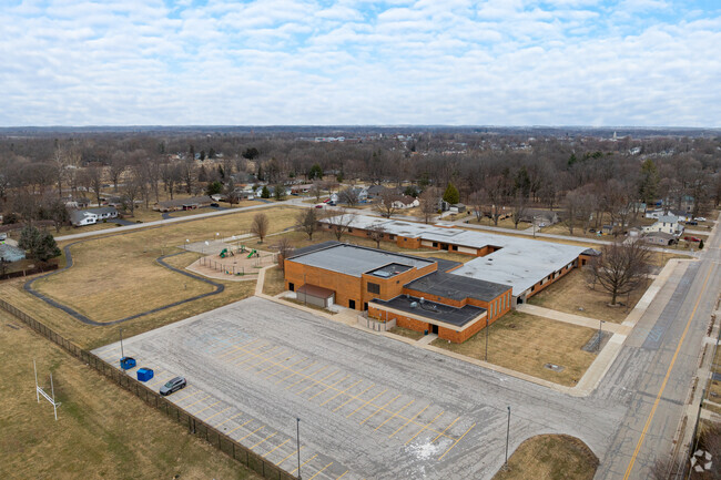 Mollie B. Hoover Elementary School receives a grade of B+ for diversity.