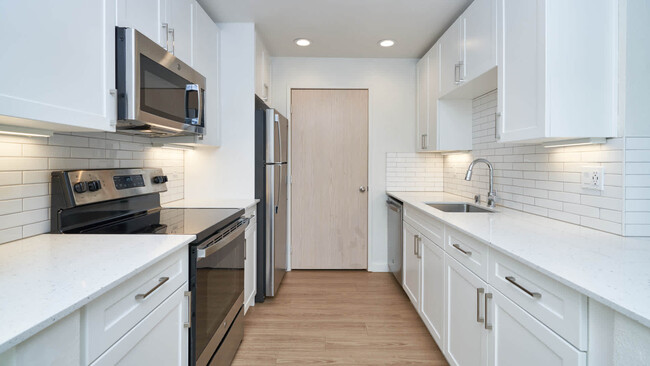 Kitchen with Stainless Steel Appliances
