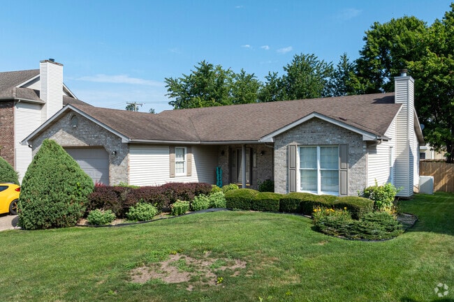 Ranch homes bring a modern flair to the neighborhood.