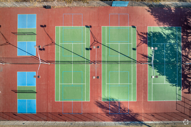 Hays Municipal Park offers several pickleball and tennis courts.