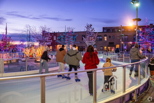 Grab the whole family for an evening skate at Indian Creek Plaza in Caldwell.