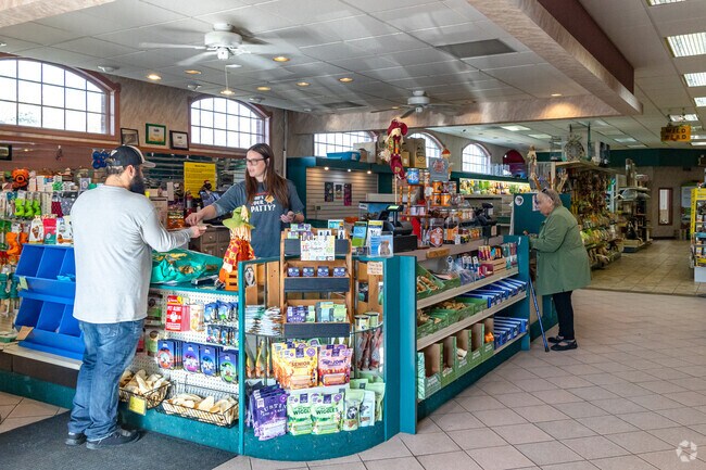 Stop at Living Things for your best furry pals supplies.