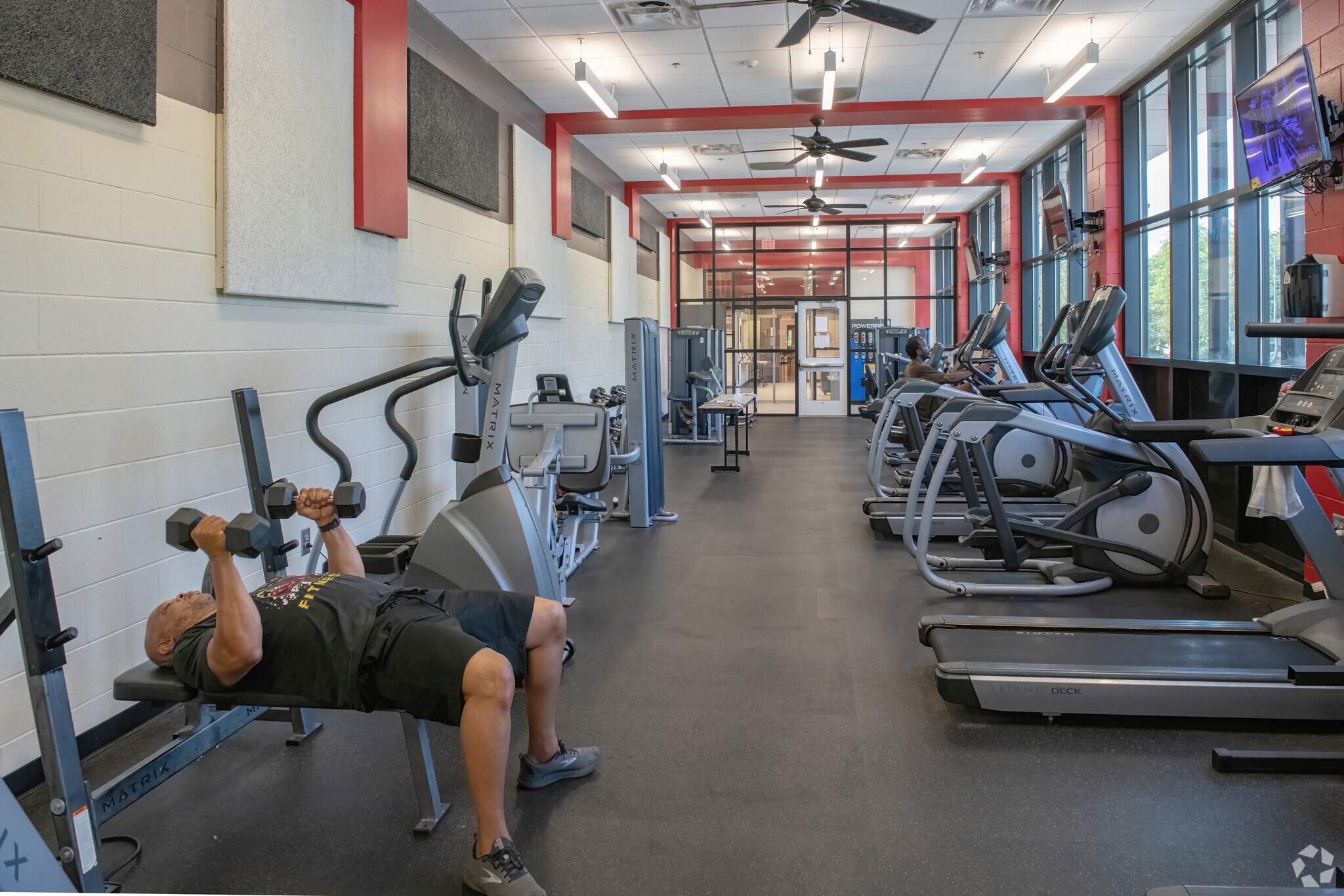 With a gym that is available to all residents, the Rosa Jackson Community Center is a real hit.