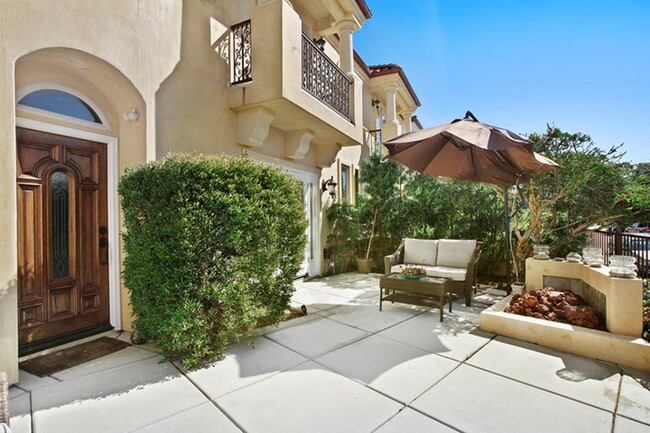 Front Patio with Firepit