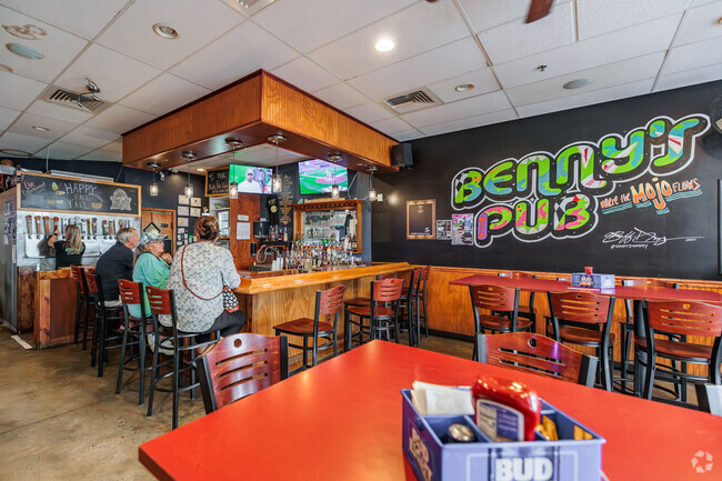 Benny Pub is the local watering hole for those living in Saint James.