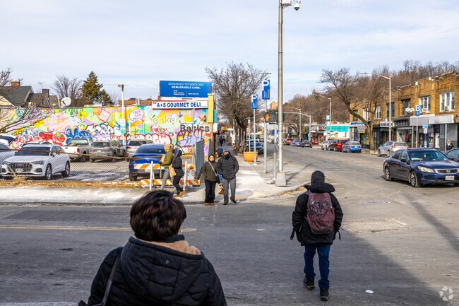 McLean Heights has many retail options that are walkable and some residents feel a car isn't even needed.
