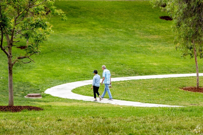 Walking trails wind through Guajome Regional Park’s scenic landscape.