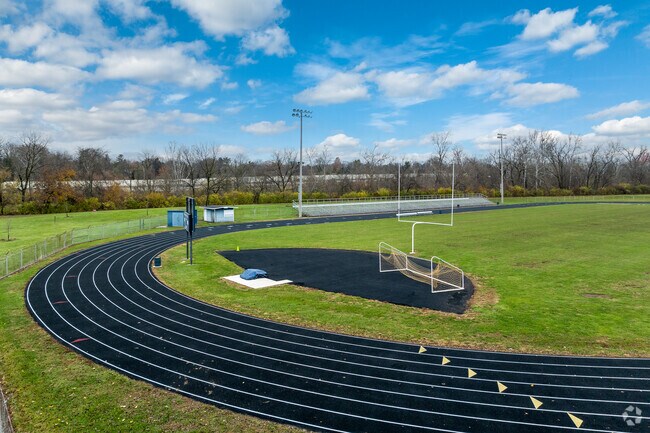 Whetstone High School near Olentangy Commons features an athletic field.