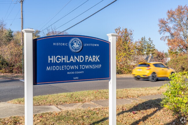 Highland Park is a community west of Levittown, PA, with approximately 2,600 residents.