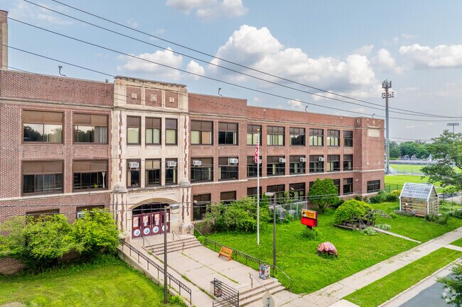 Roosevelt Senior High School is a community landmark.