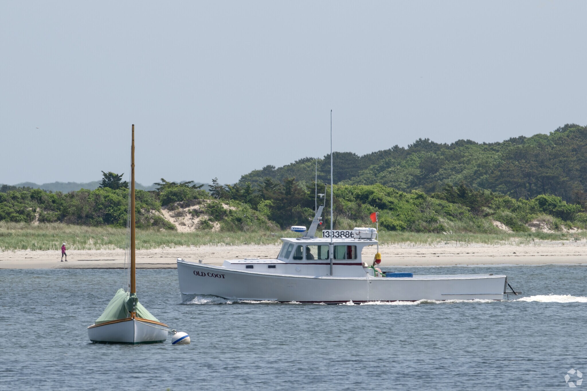 Beach or boat passages along the Acoaxet waterfront are a pleasant diversion.