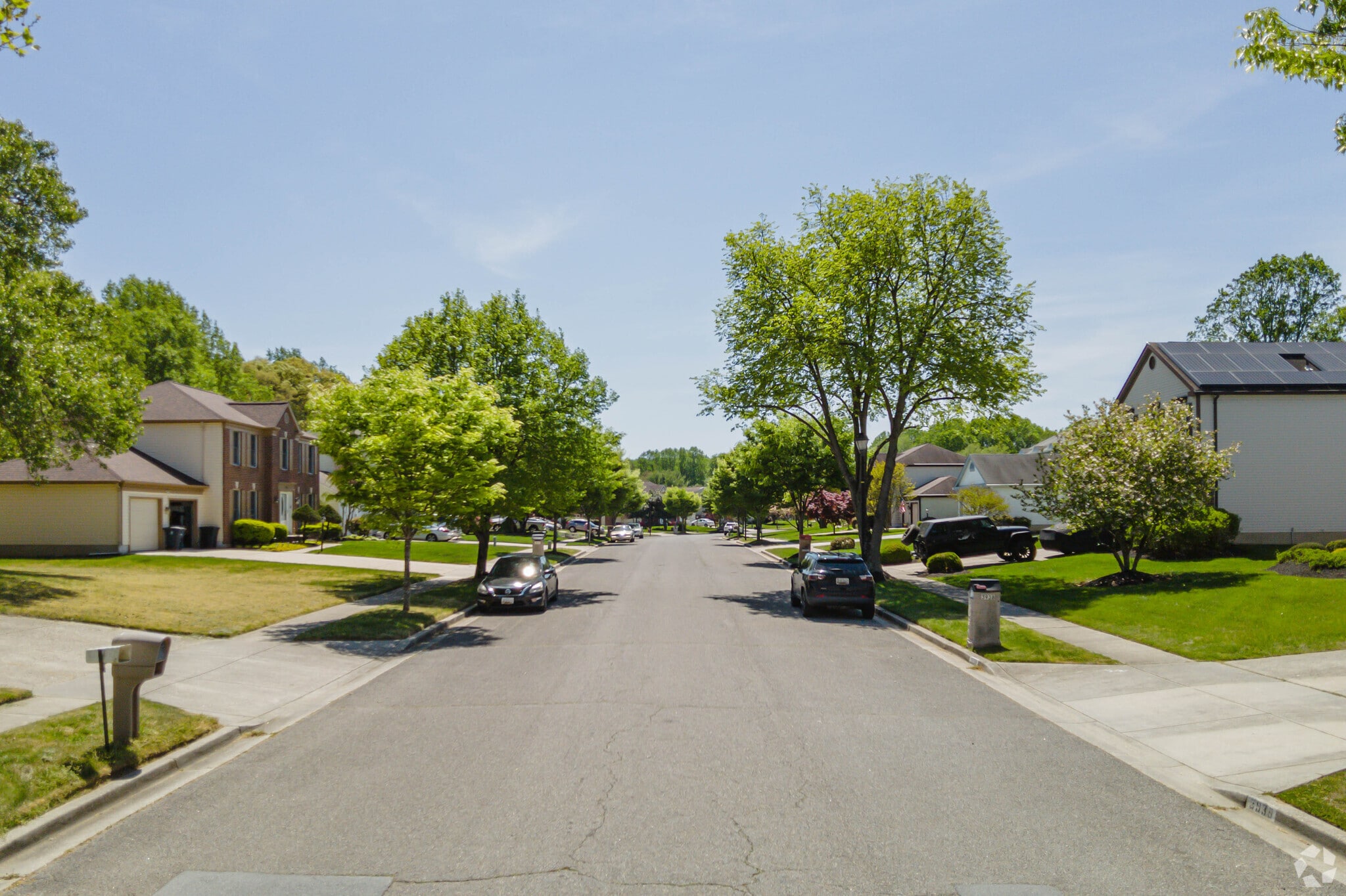 Beautiful big lawns and quiet neighborhoods are a big draw in Mitchelville.