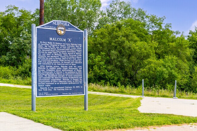 Malcom X is named after the civil rights leader who lived in Omaha.