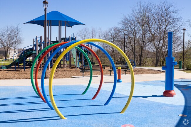 Luckey Ranch Park has multiple playground so many families to enjoy it simultaneously.