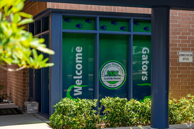 East Naples Middle School is the home of the Gators.