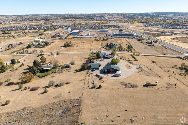Finding a home with acreage is not too difficult in Parker.
