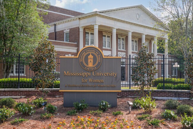 Mississippi University for Women, located in Columbus, is the first public college for women in the United States.