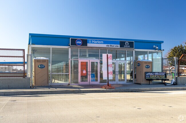 The CTA Blue Line is nearby for residents of Norridge to commute.