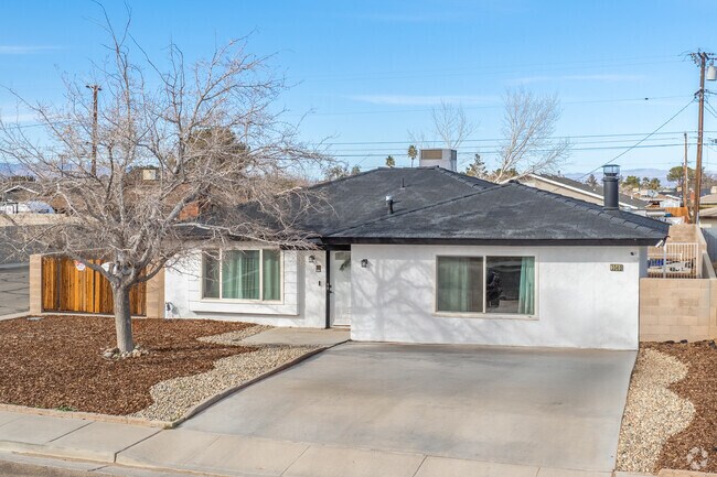 Ranch-style homes is typically what you would find in the neighborhoods in Ridgecrest.